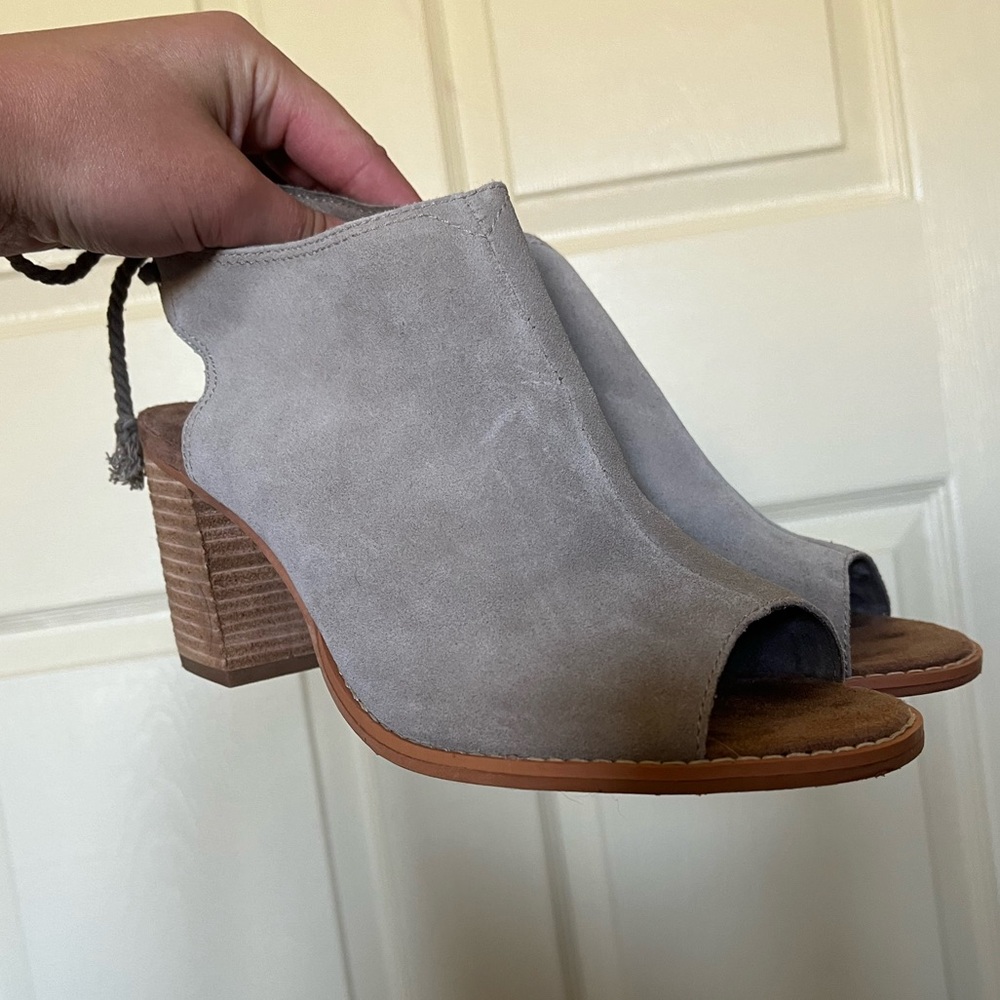 Toms Elba Peep Toe Sandal